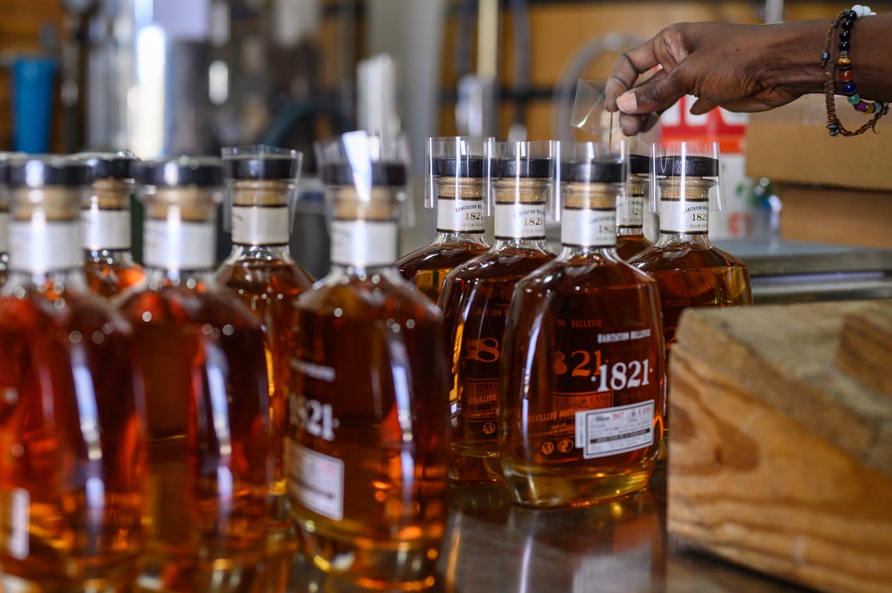 Distillerie de rhum à Marie Galante