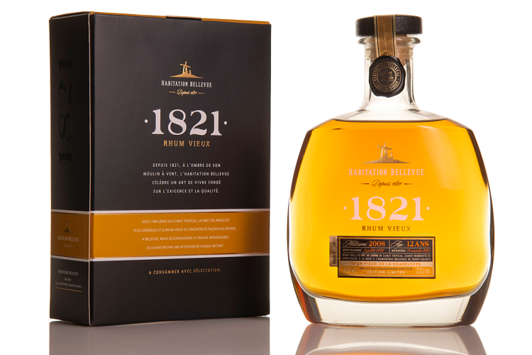 1821 Bellevue - rhum vieux 12 ans